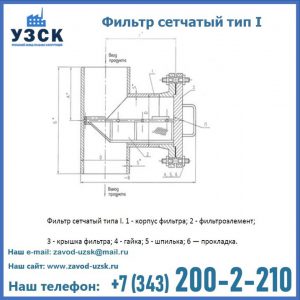 Фильтр сетчатый ФС по Т-ММ-11-2003 в Черкесске