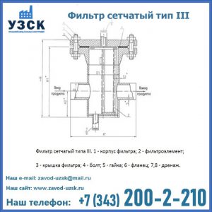 Фильтр сетчатый ФС по Т-ММ-11-2003 в Черкесске