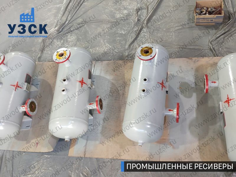 фотография емкостных ресиверов газа Черкесск