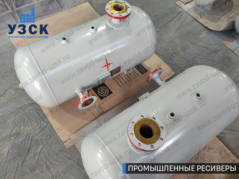 фотография промышленных ресиверовдля газа Черкесск