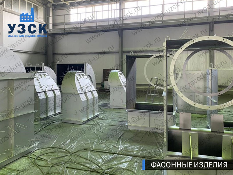 фото Фасонных изделий для трубопроводов, газоходов, воздуховодов и пылегазовоздухопроводов