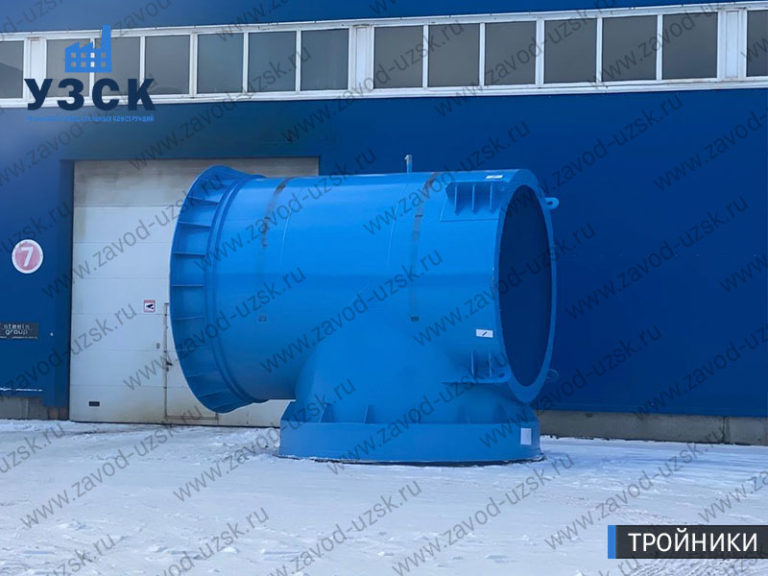 фото тройника для газоходов и воздуховодов